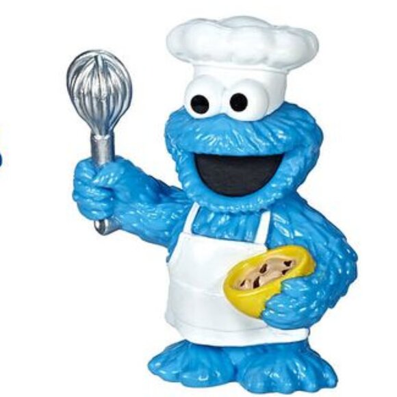 Sesame Street Neighborhood Friends 5 Figures Plus 1 Extra Elmo Figure Brand New - Picture 7 of 16